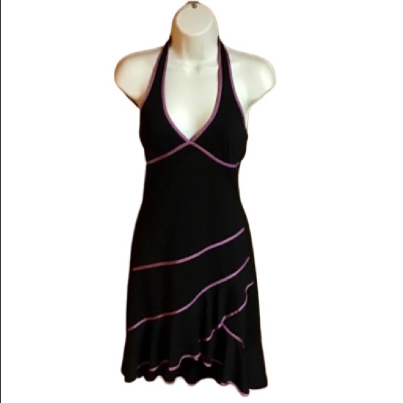 Vintage Dresses & Skirts - Vintage sexy dressy layered little black dress
